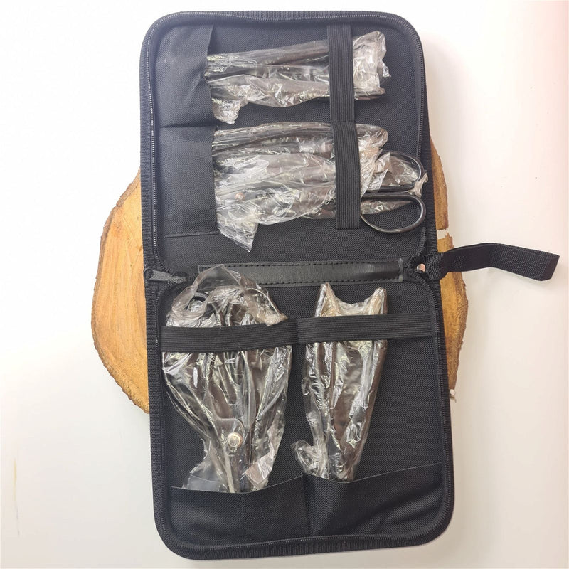 5 Piece Bonsai Tool Kit in Plastic Zip-up Case - Yorkshire Bonsai