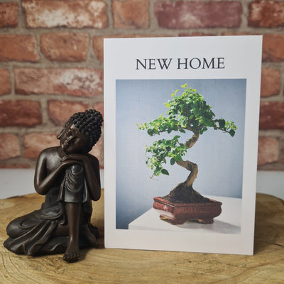 Personalised Greeting Card "New Home" - Yorkshire Bonsai